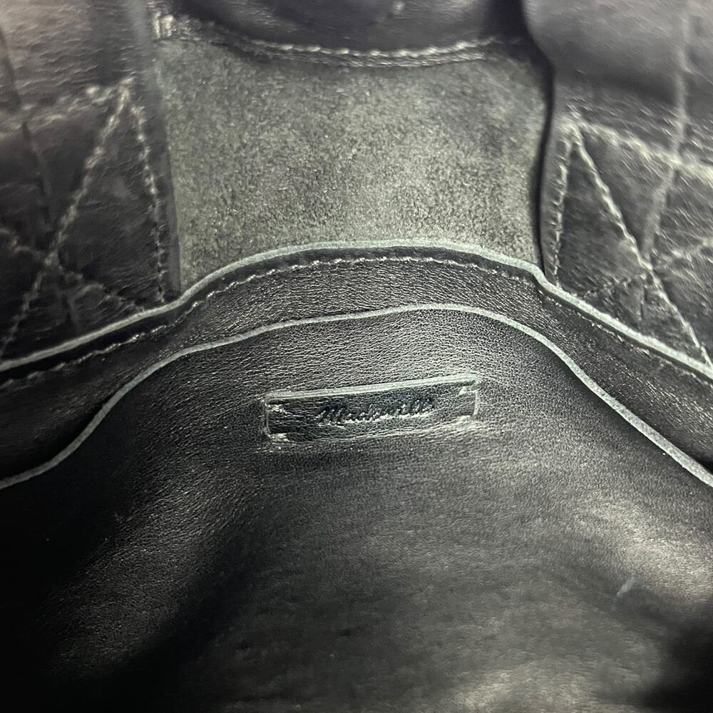 Madewell The Piazza Crossbody Bag Black Leather - Picture 8 of 10